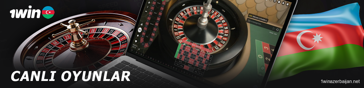1win AZ Kazinosunda canlı diler oyunları