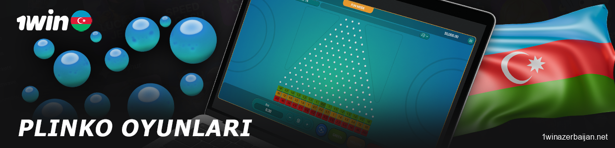 1win Kazinosunda Azərbaycan üçün Plinko oyunu