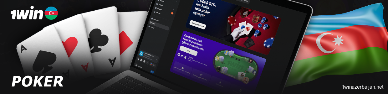 1win Azərbaycan-da real pul üçün onlayn poker